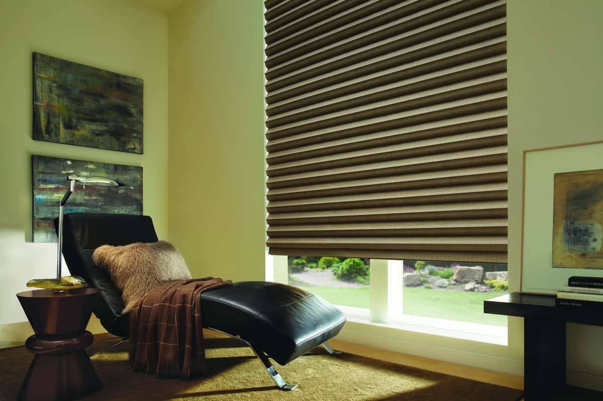 Hunter Douglas Shades near Sioux Falls, South Dakota (SD) that offer custom fabrics and light control.