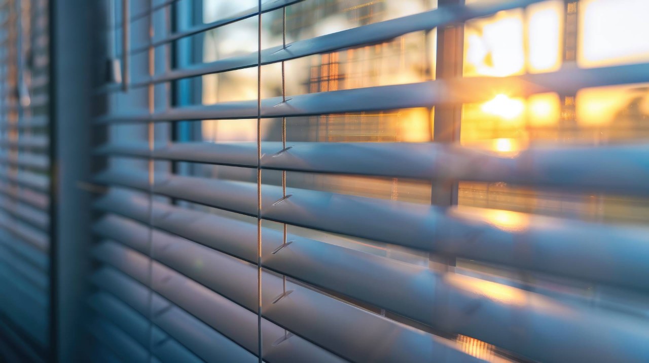 Custom blinds for window blocking the sun near Sioux Falls, SD